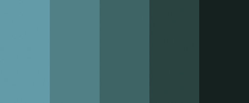 Одноцветная (монохроматическая) цветовая схема